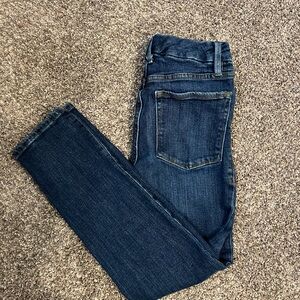 Good American Dark Blue Ankle Jeans